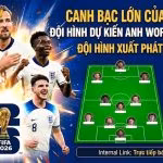 Đội hình xuất phát dự kiến của tuyển Anh tại World Cup 2026 theo sơ đồ chiến thuật pressing của Thomas Tuchel cùng các đối thủ vòng bảng.