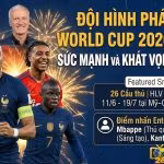 Đội hình Pháp World Cup 2026 hội tụ dàn sao Kylian Mbappe, N'Golo Kante và Michael Olise mang theo sức mạnh và khát vọng vô địch.