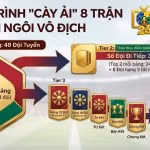 Sơ đồ hành trình vòng loại trực tiếp World Cup 2026. Trực quan hóa thể thức chọn 32 đội đi tiếp từ 12 bảng đấu. Điểm nhấn chiến thuật: Nhà vô địch phải thi đấu kỷ lục 8 trận đấu. Đồ họa phân tích chuyên sâu từ BLV Man Man của Thapcamtv.